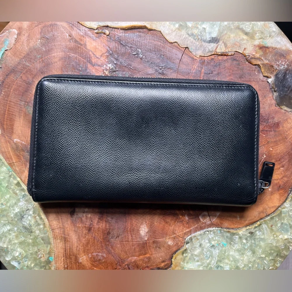 Yves Saint Laurent Black Wallet - Picture 2 of 5